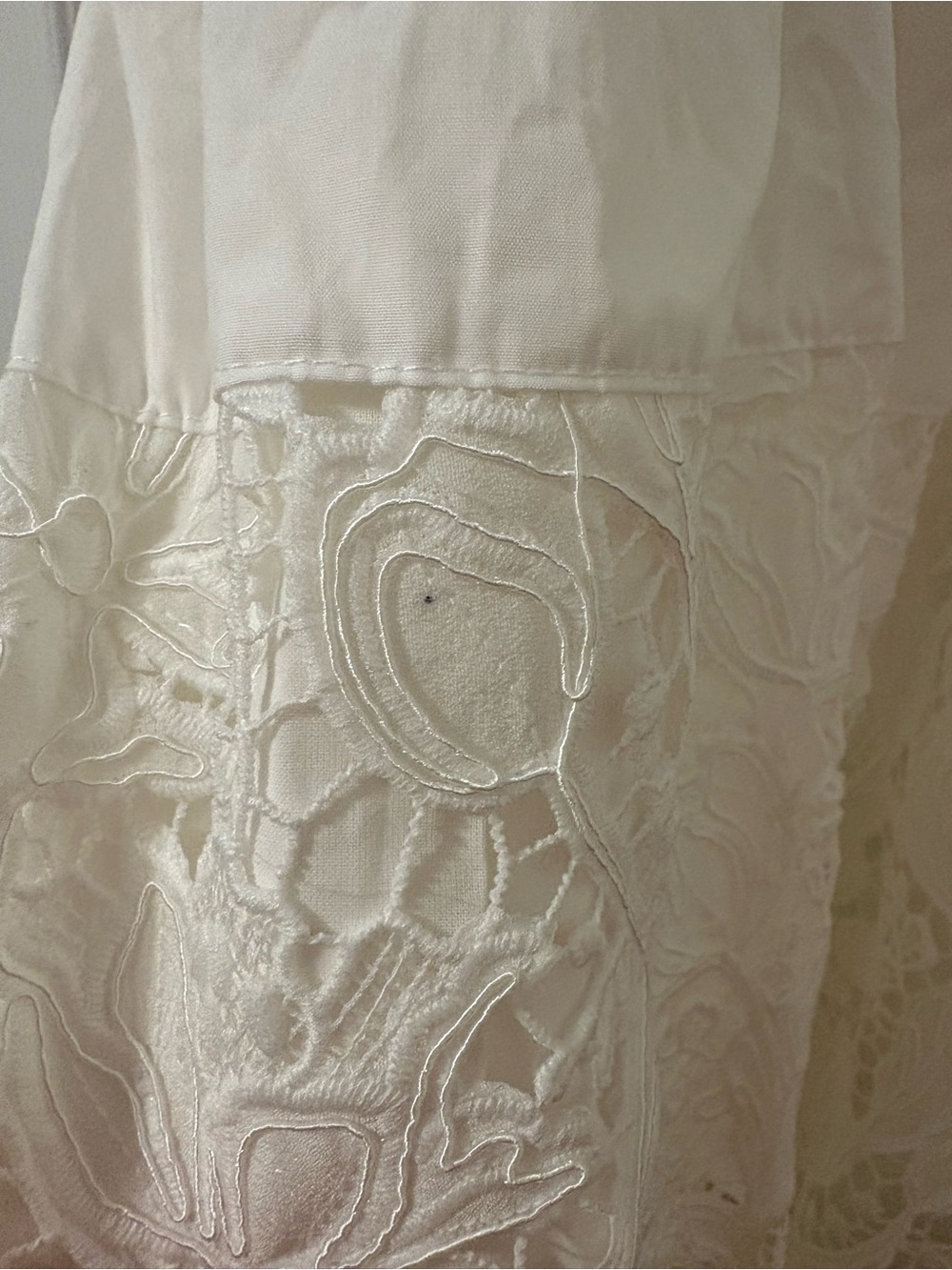 NWT En Saison Anthropologie Marisol Lace Bustier Belted Midi Dress, S - Picture 8 of 12